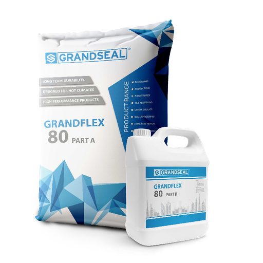 GrandSeal GRANDFLEX 80 Acrylic Polymer Modified Two Component Cementitious
