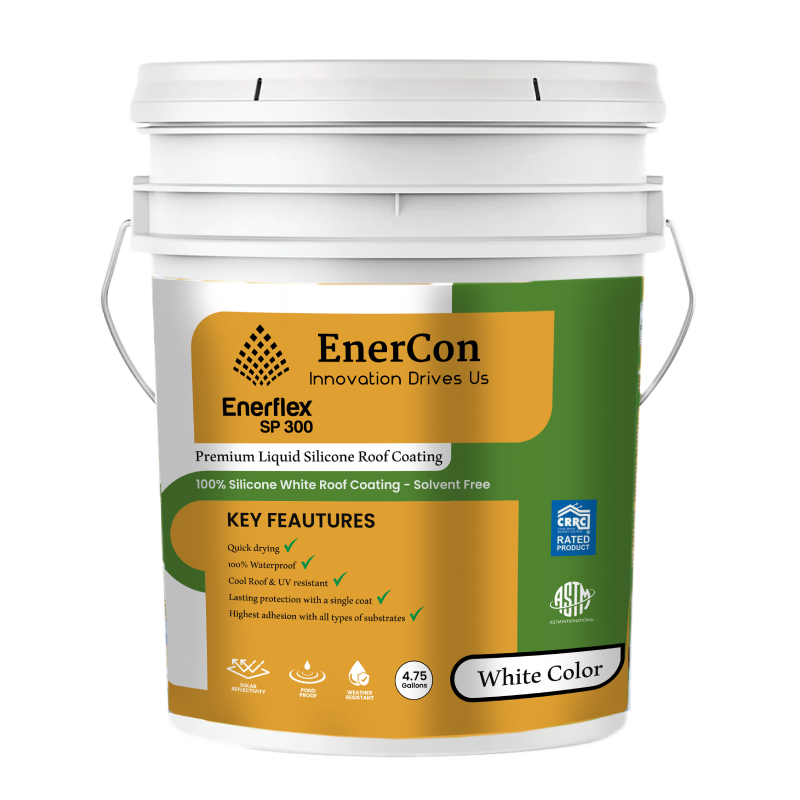Enercon EnerFlex-SP 300 Liquid Silicone Roof Coating
