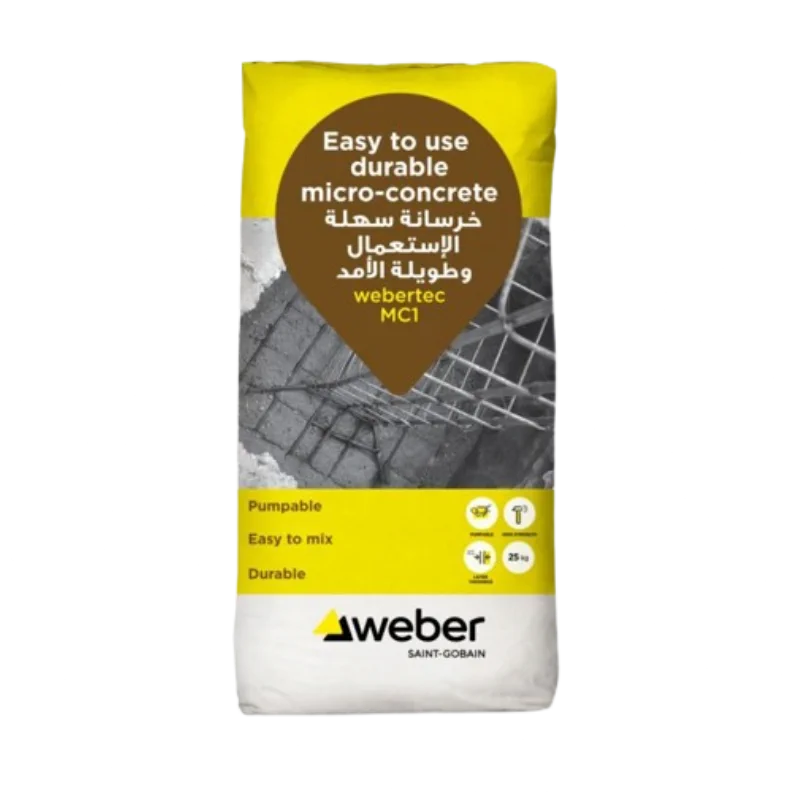 Webertec MC1 Durable Mono-Component Micro Concrete
