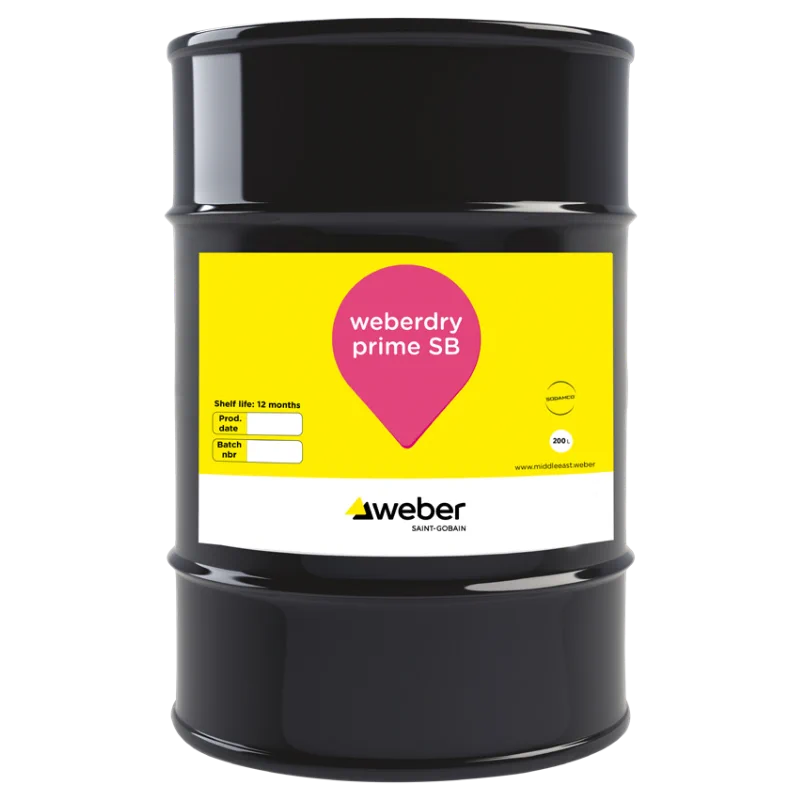 Weber weberdry Prime SB Solvent Based Bitumen Primer