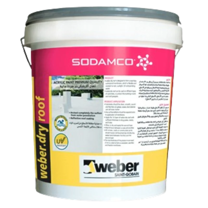 Weber Weberdry Roof Mono Component Acrylic Based Waterproof Coating 20Kg