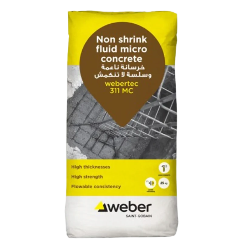 Webertec 311 MC Kit Non-Shrink Fluid Micro Concrete (78 Kg)