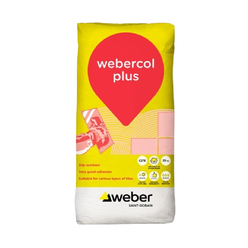 Webercol Plus Cementitious Tile Adhesive 25Kg