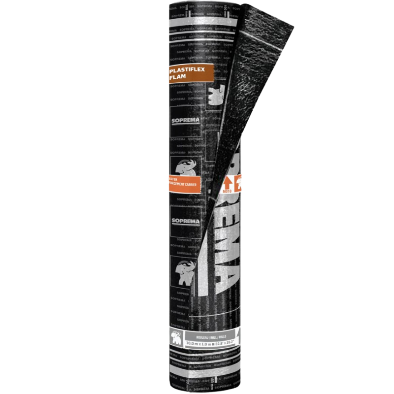 Soprema Sopralene Flam 4P5 SBS Plain Bitumen Membrane