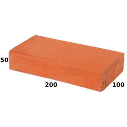 [1249] Brick Smooth Red Solid5