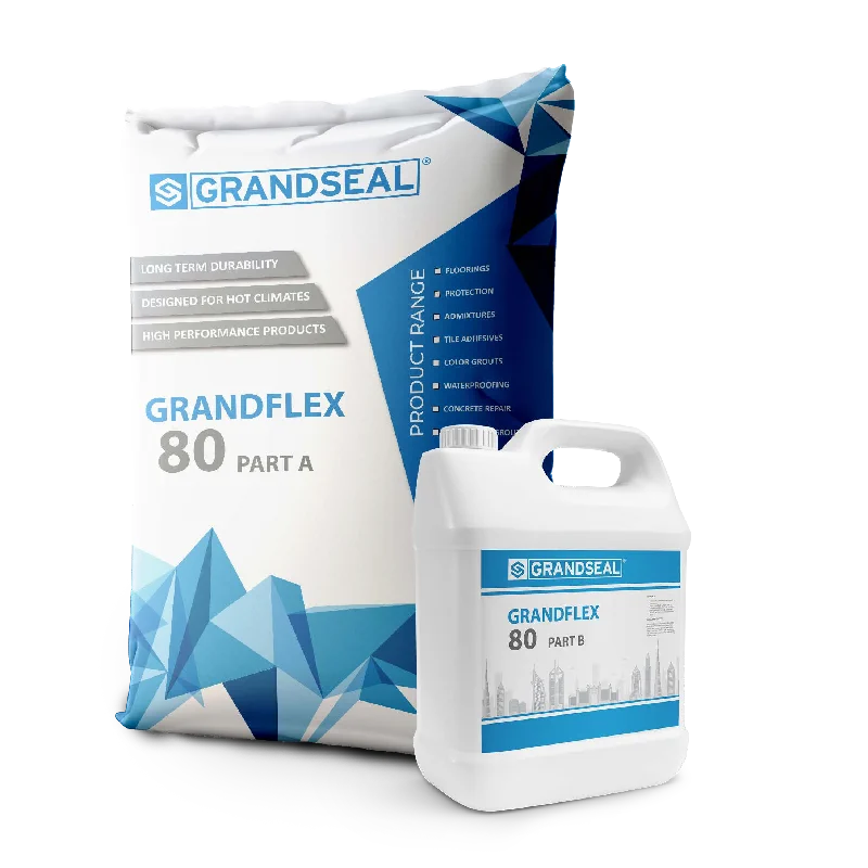 [1410] GrandSeal GRANDFLEX 80 Acrylic Polymer Modified Two Component Cementitious