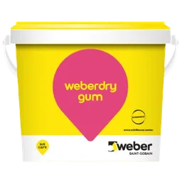 [1868] Weber Weberdry Gum Mono Component Acrylic Based Flexible Waterproofing for Under Tiling 25Kg