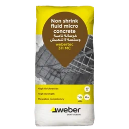 [1865] Webertec 311 MC Kit Non-Shrink Fluid Micro Concrete (78 Kg)